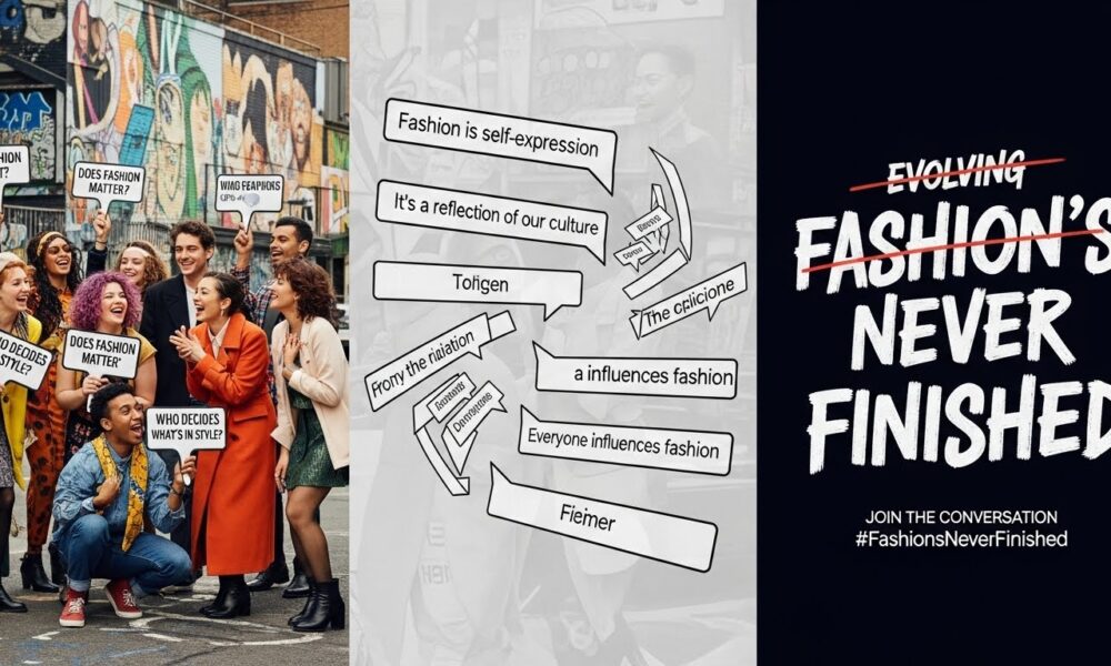 fashion's never finished gif social experiment