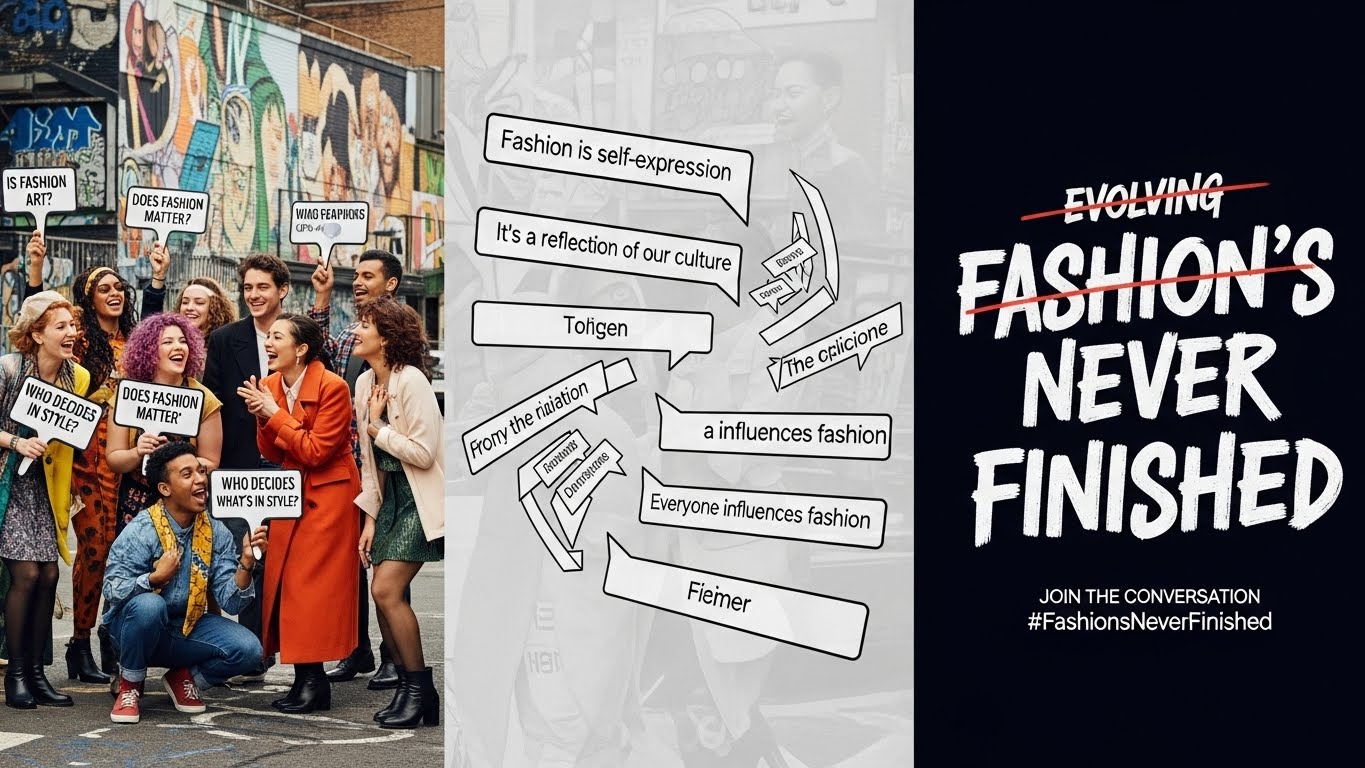 fashion's never finished gif social experiment