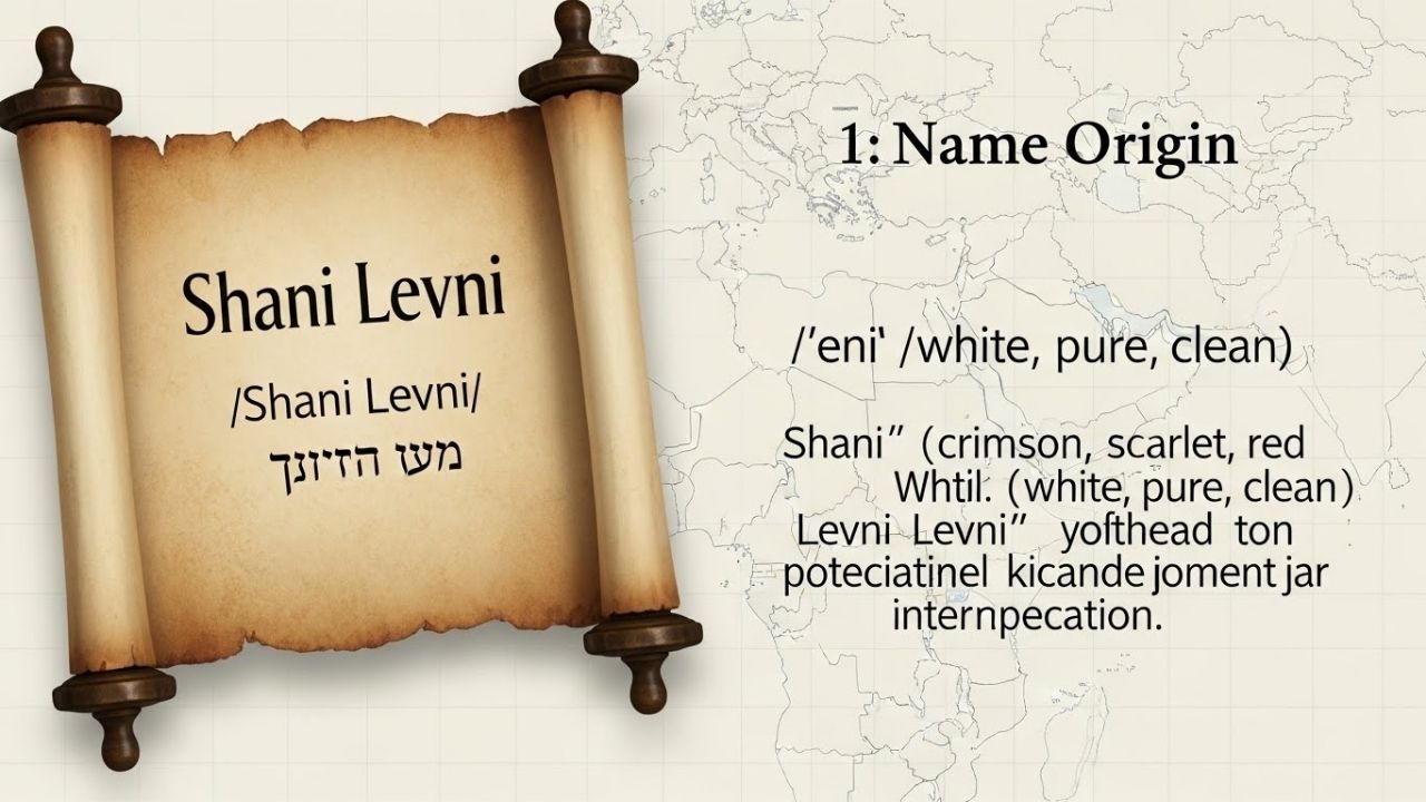Shani Levni Explained: Name Origin, Symbolism, and Usage