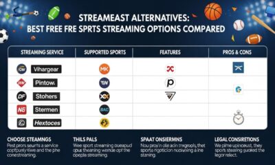Streameast Alternatives: Best Free Sports Streaming Options Compared